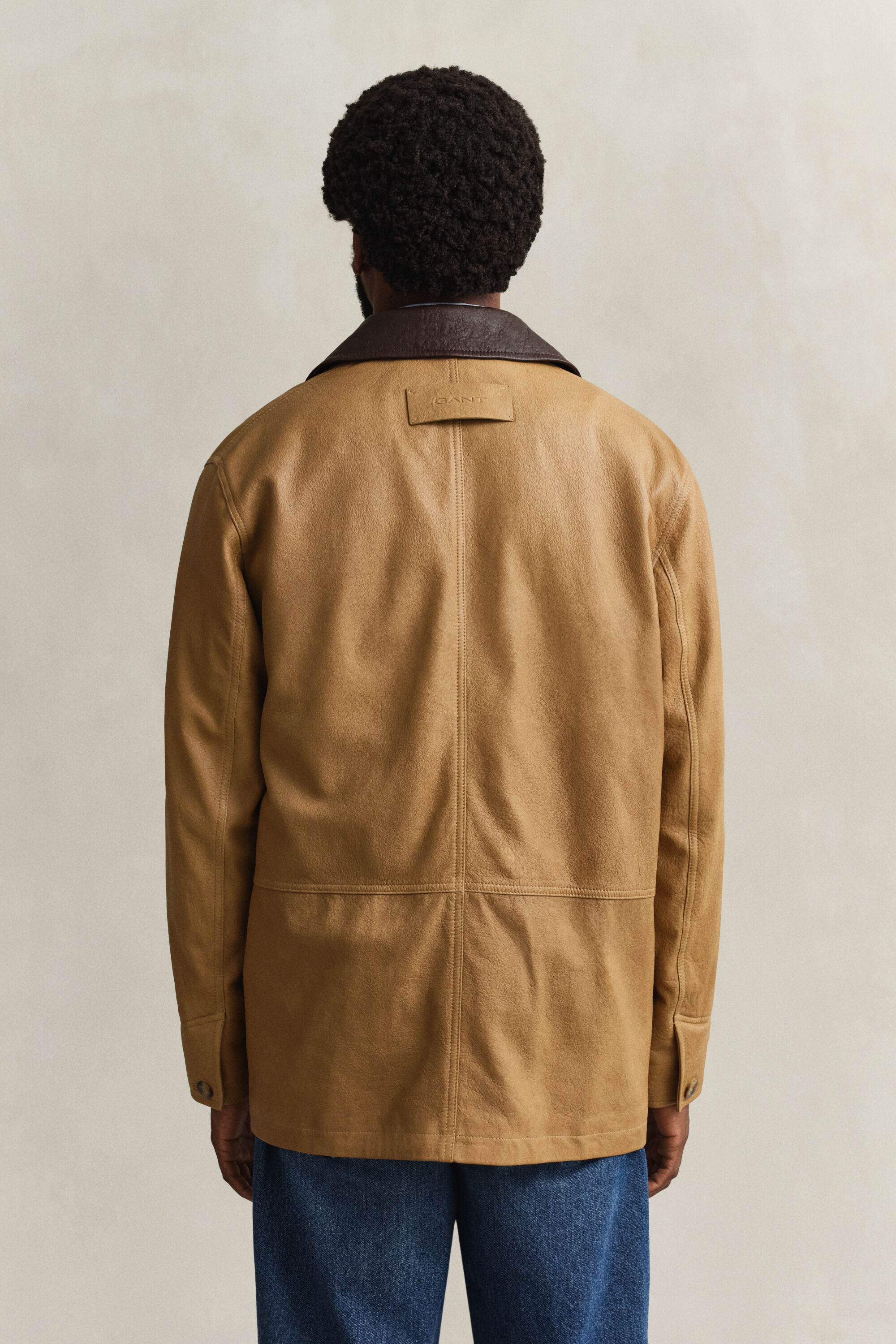 Casaco Decker em pele