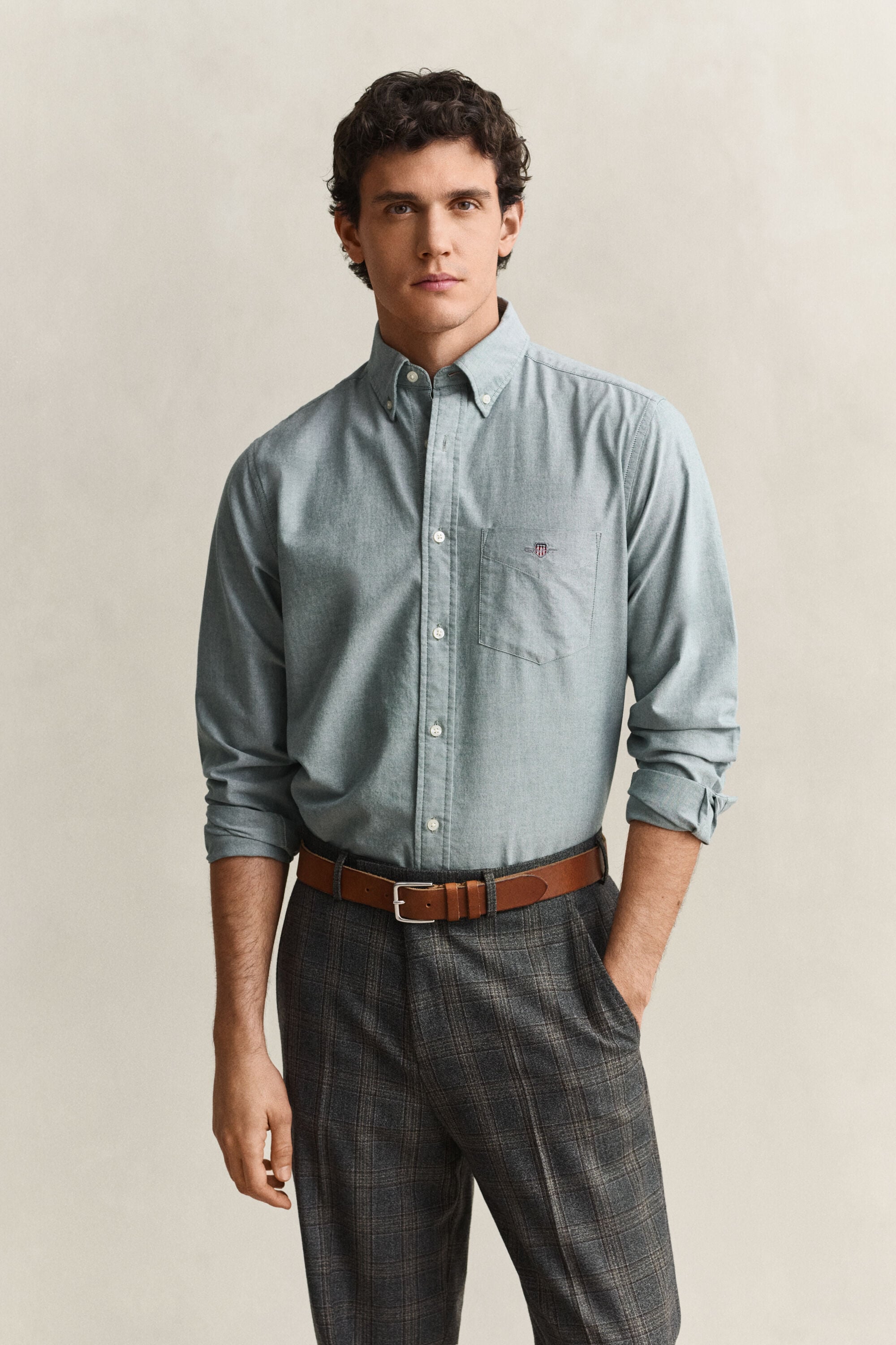 Camisa Oxford Classic regular fit