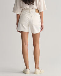 Calções de ganga brancos