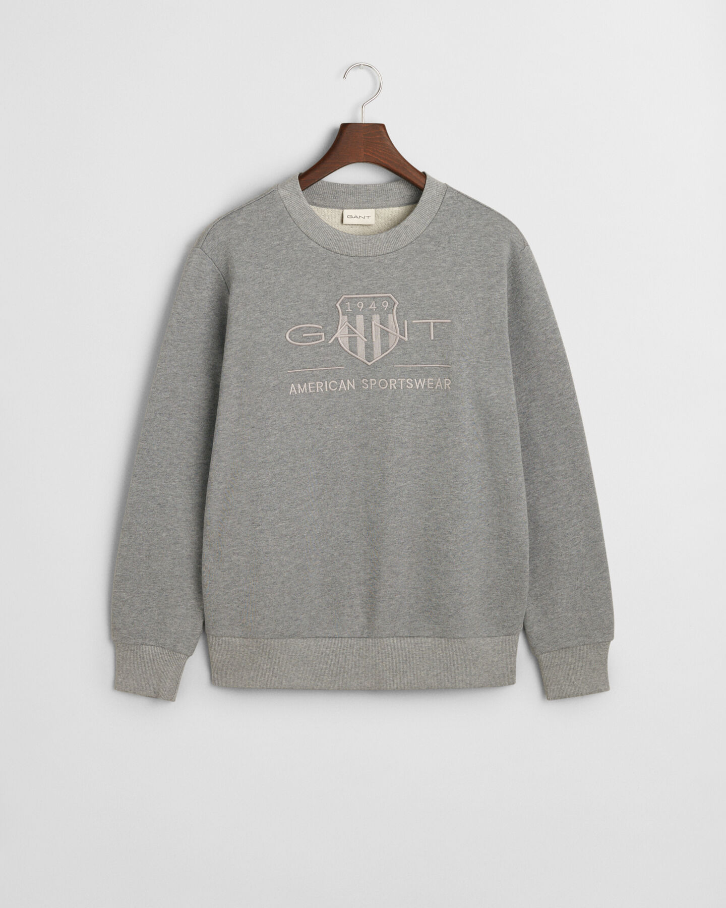 Sweatshirt com decote redondo Tonal Shield