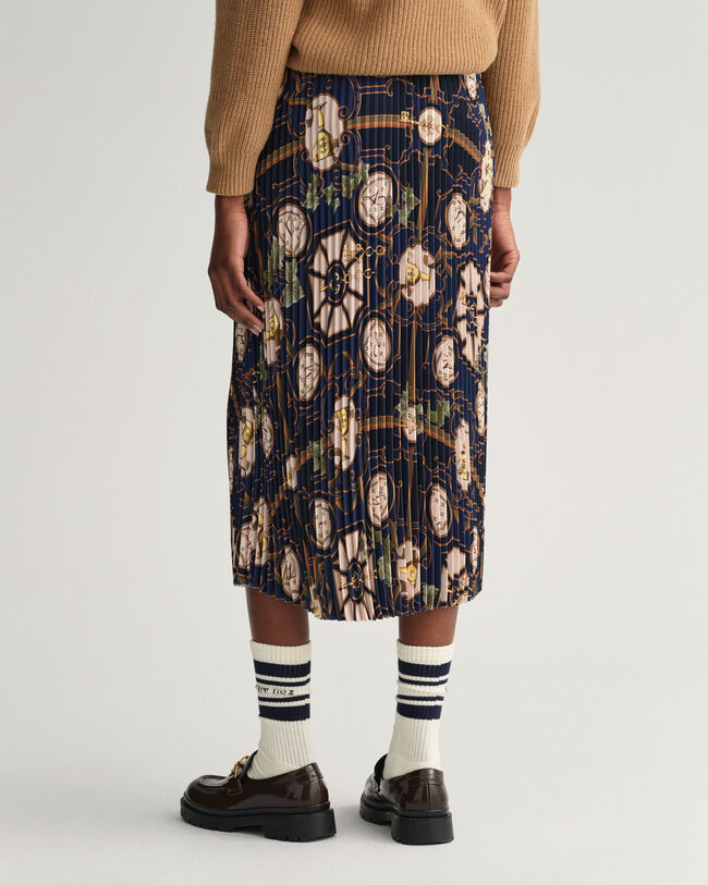 Saia plissada American Luxe