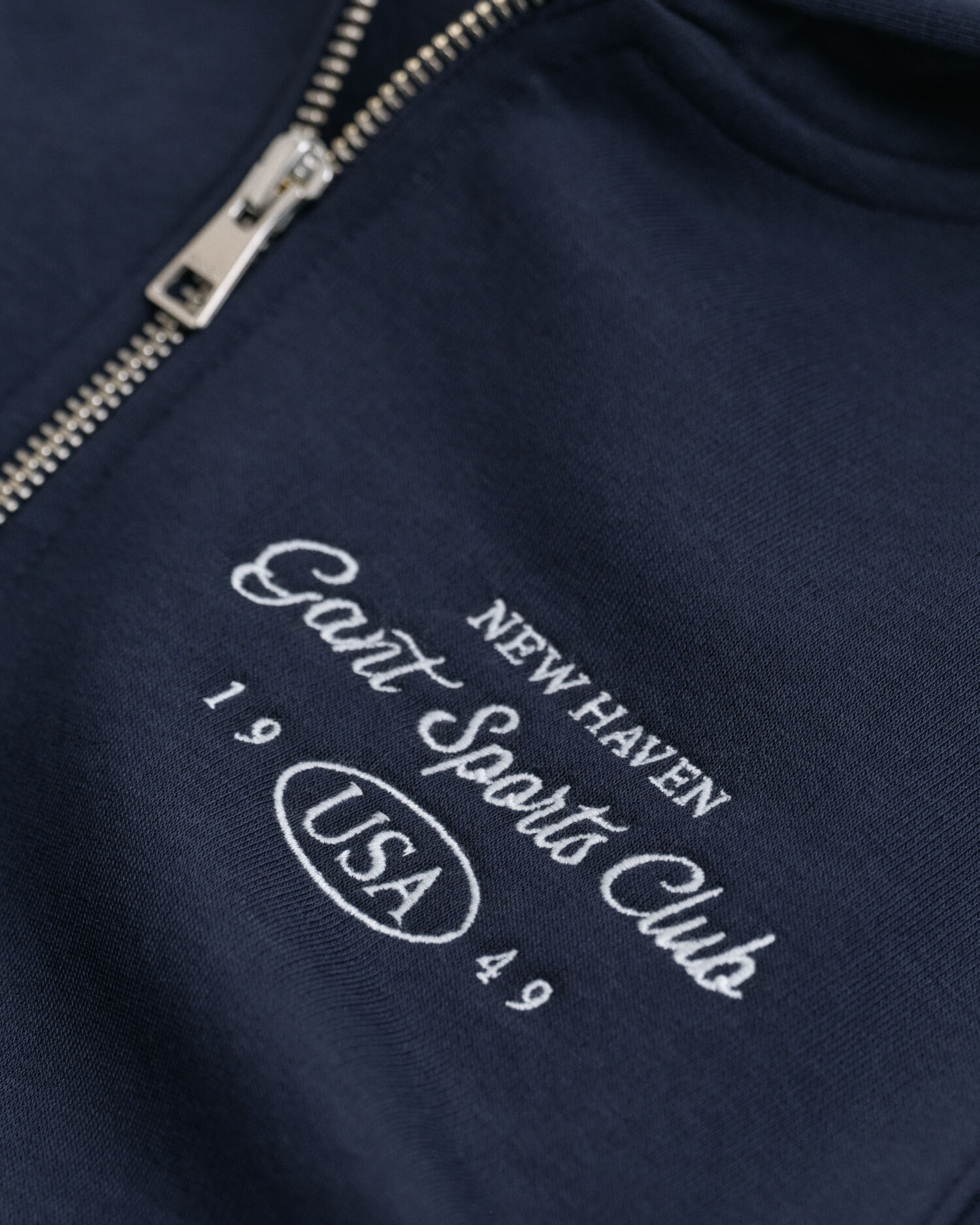 Sweatshirt com capuz e meio fecho de correr Sports Club Graphic Teen Girls