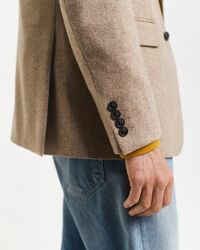 Blazer de fato Herringbone