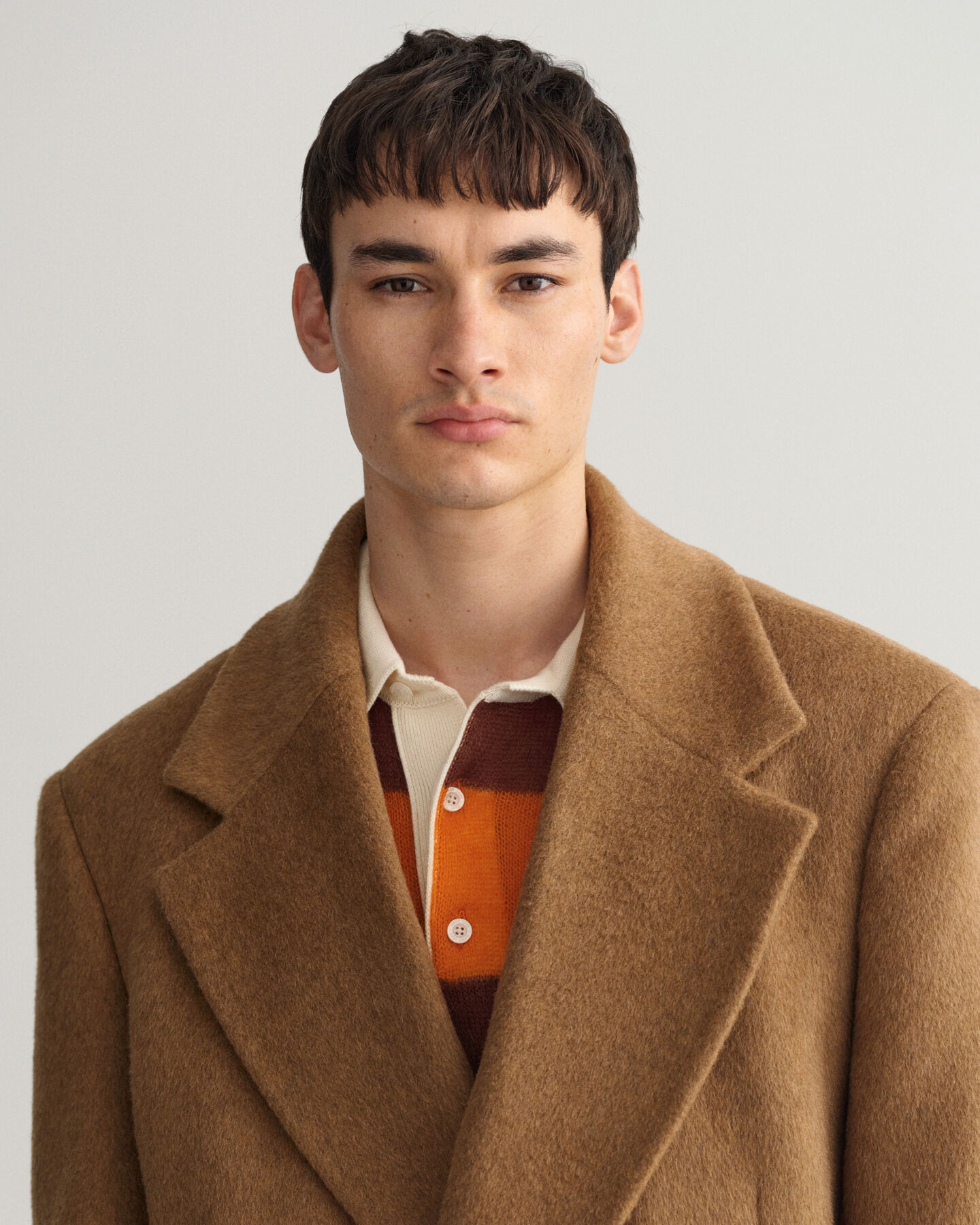 Sobretudo em lã oversized