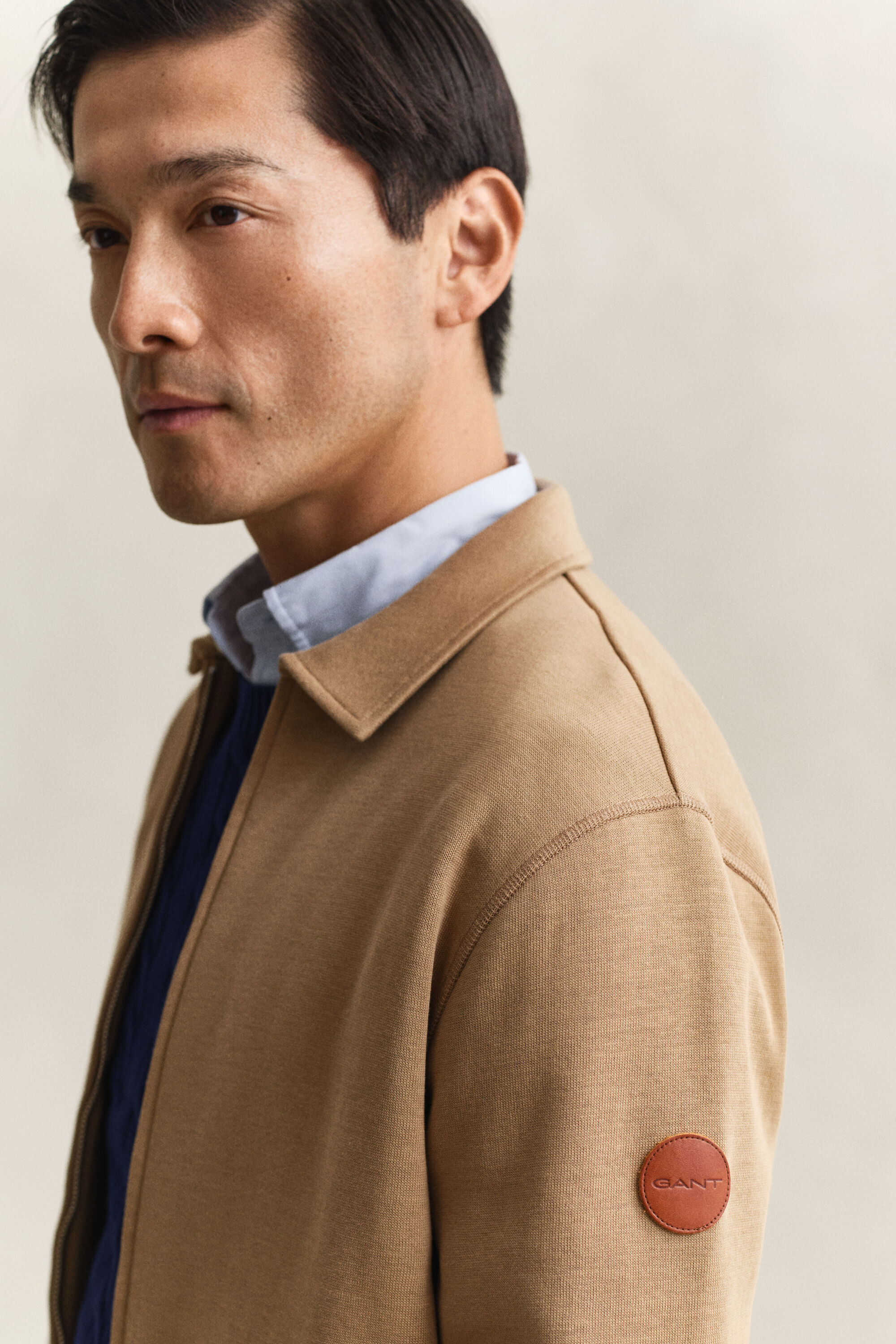 Sweatshirt com fecho de correr Ponte Di Roma