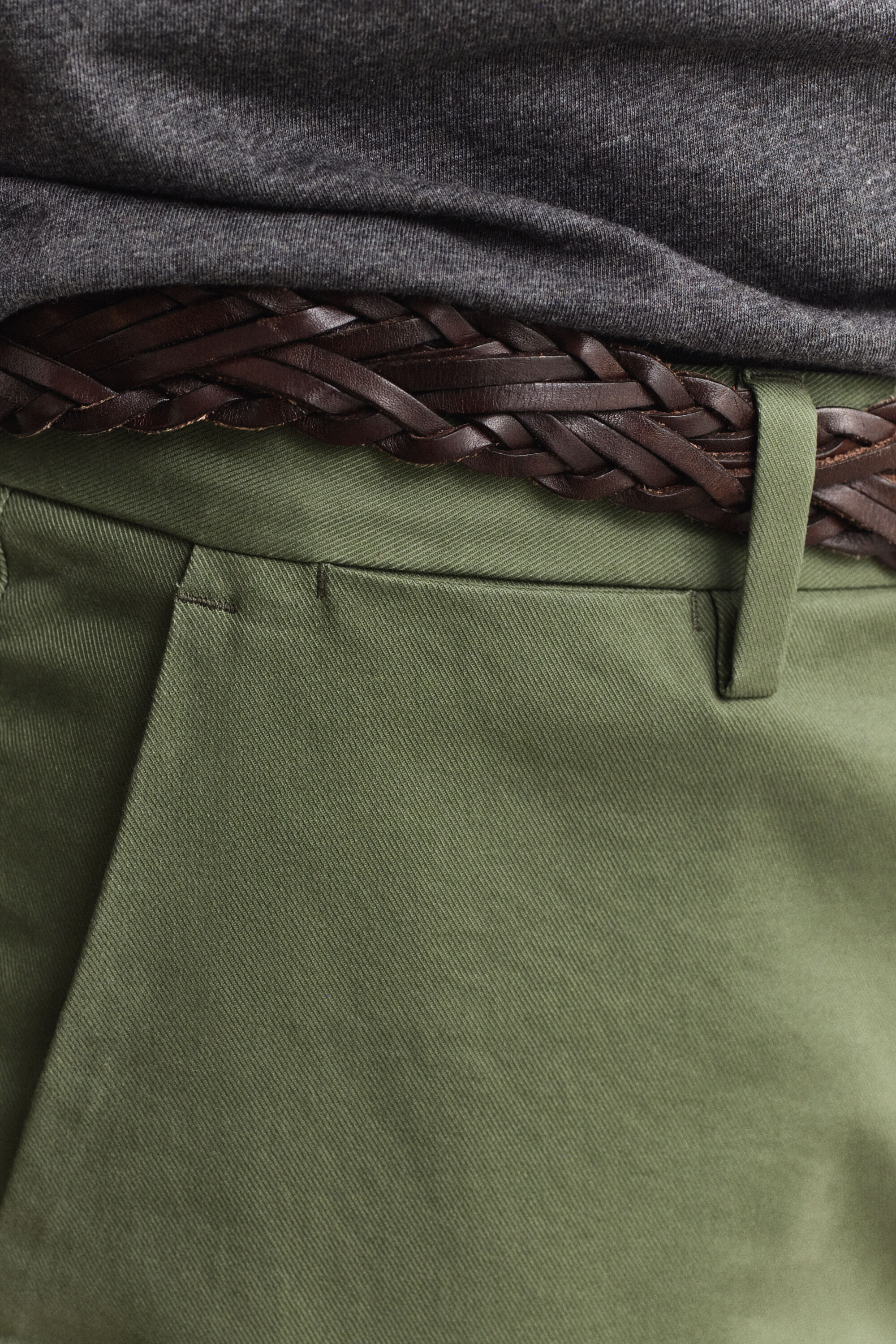 Calças chino elegantes slim fit