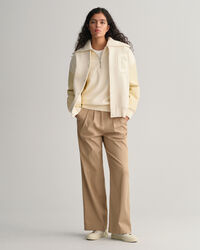 Sweatshirt com meio fecho e colarinho Sportswear