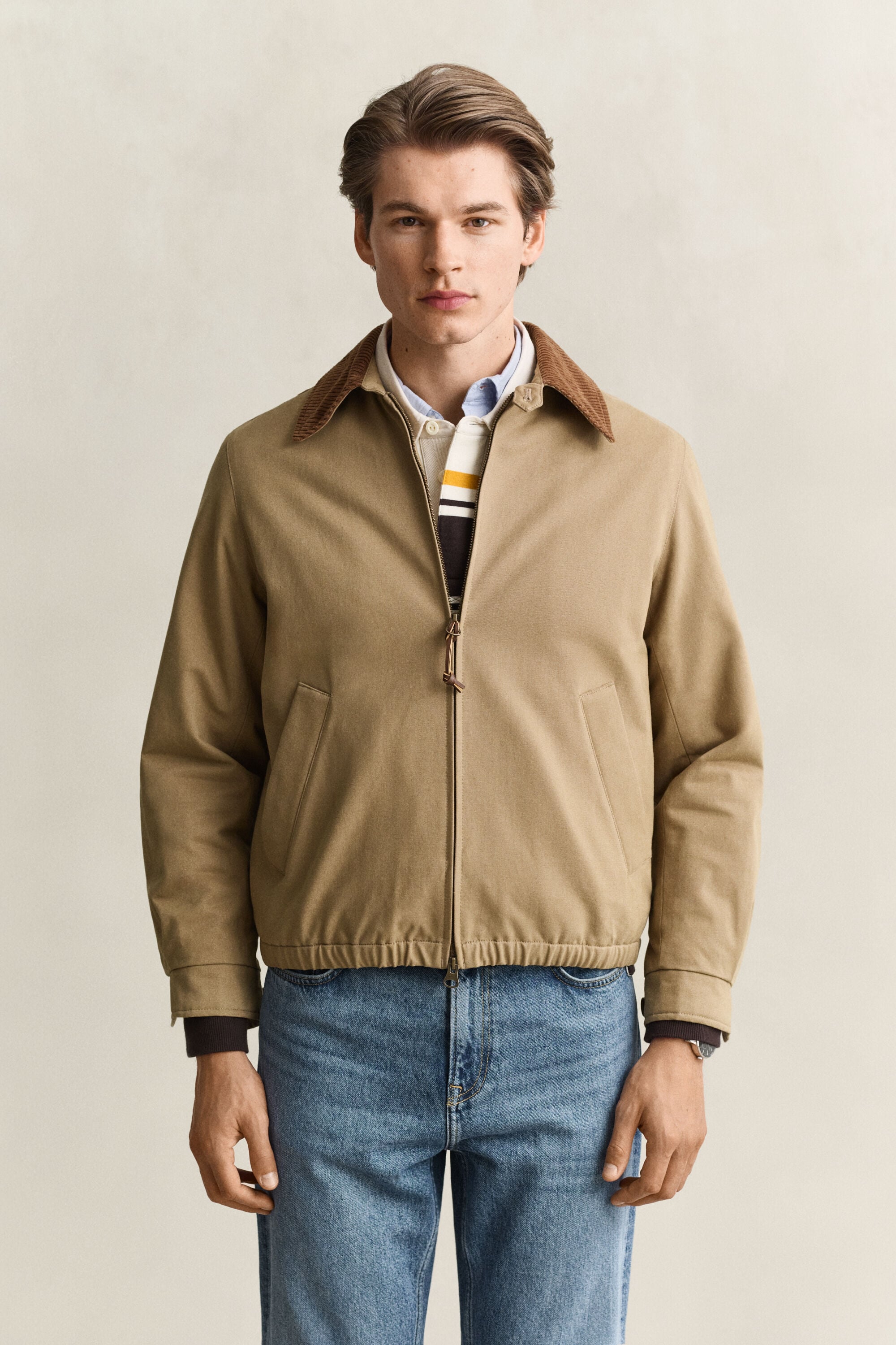Casaco Harrington Moleskin