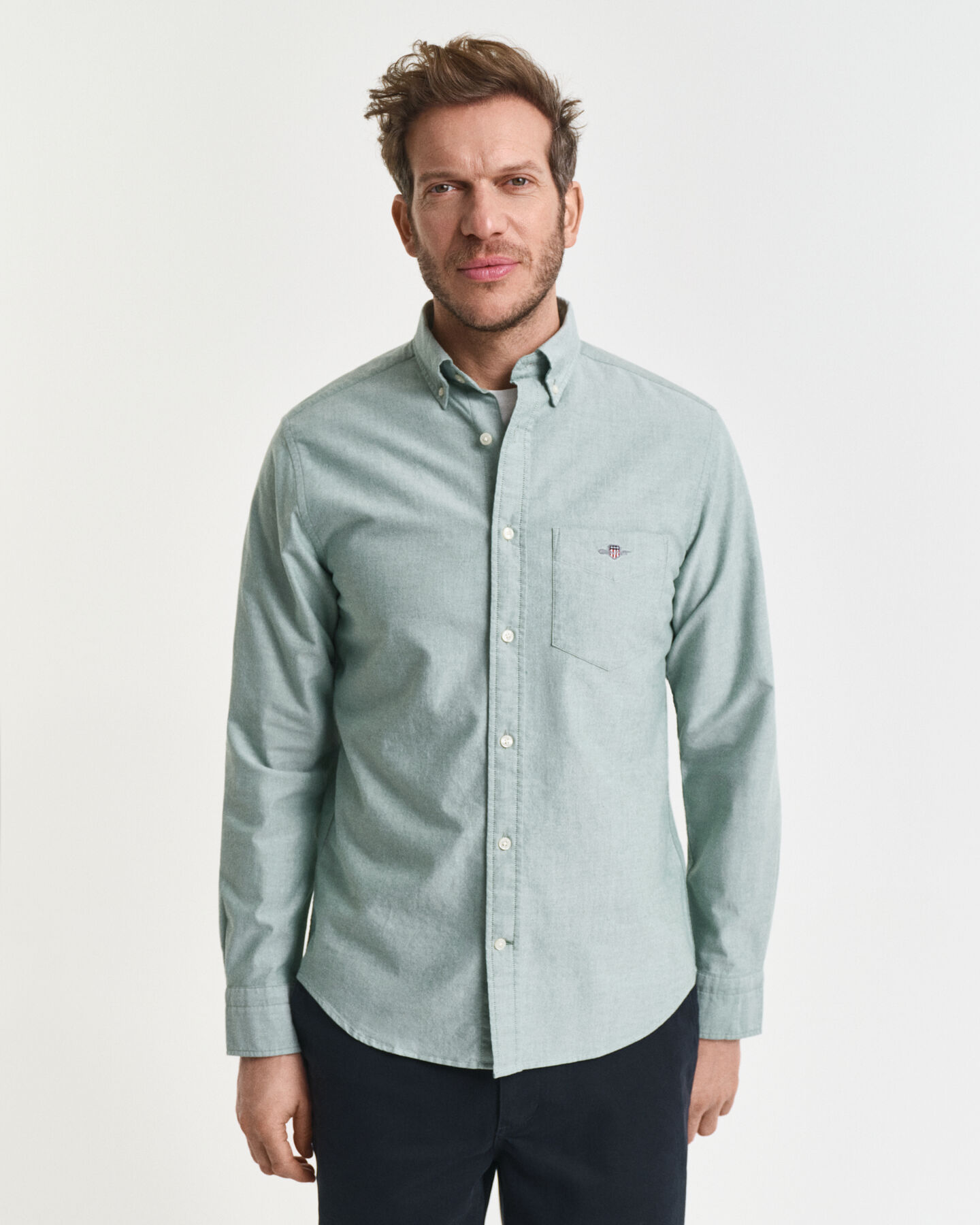 Camisa Oxford clássica regular fit