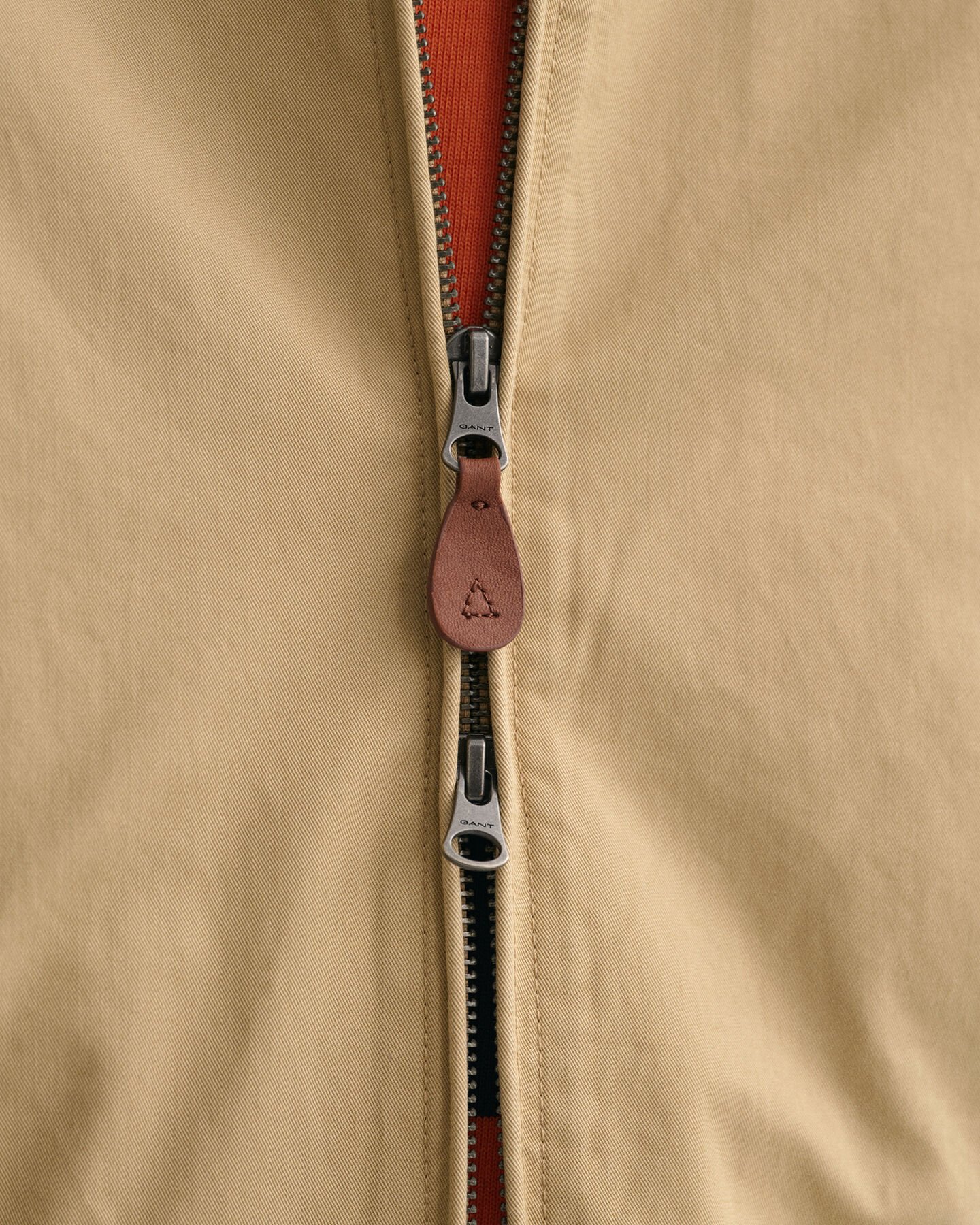 Casaco Windcheater de algodão