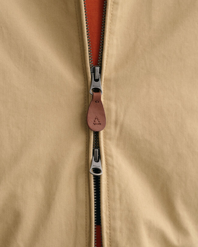 Casaco Windcheater de algodão