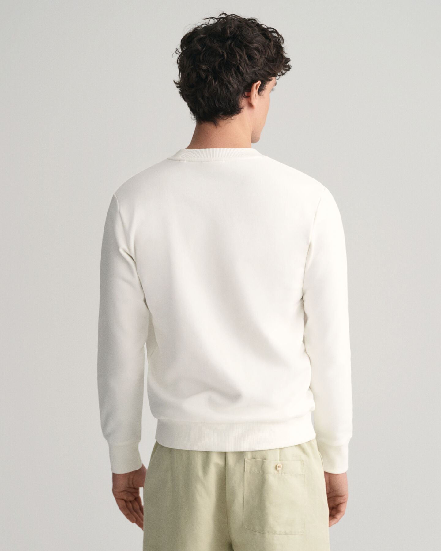 Sweatshirt com decote redondo Tonal Shield