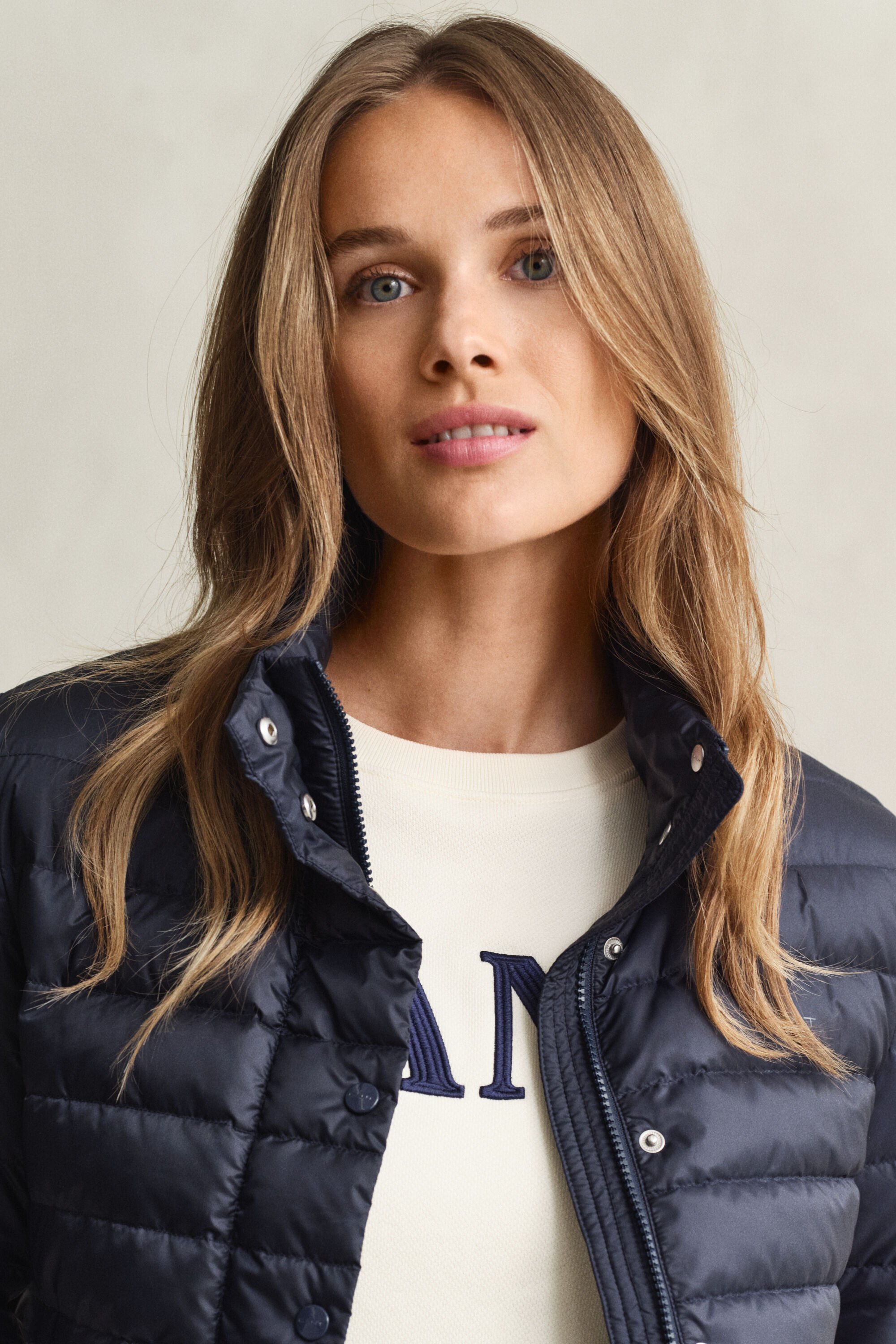 Blusão de penas leve