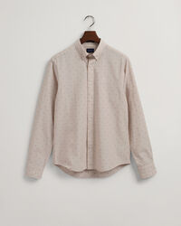 Camisa &agrave;s bolinhas Dobby slim fit