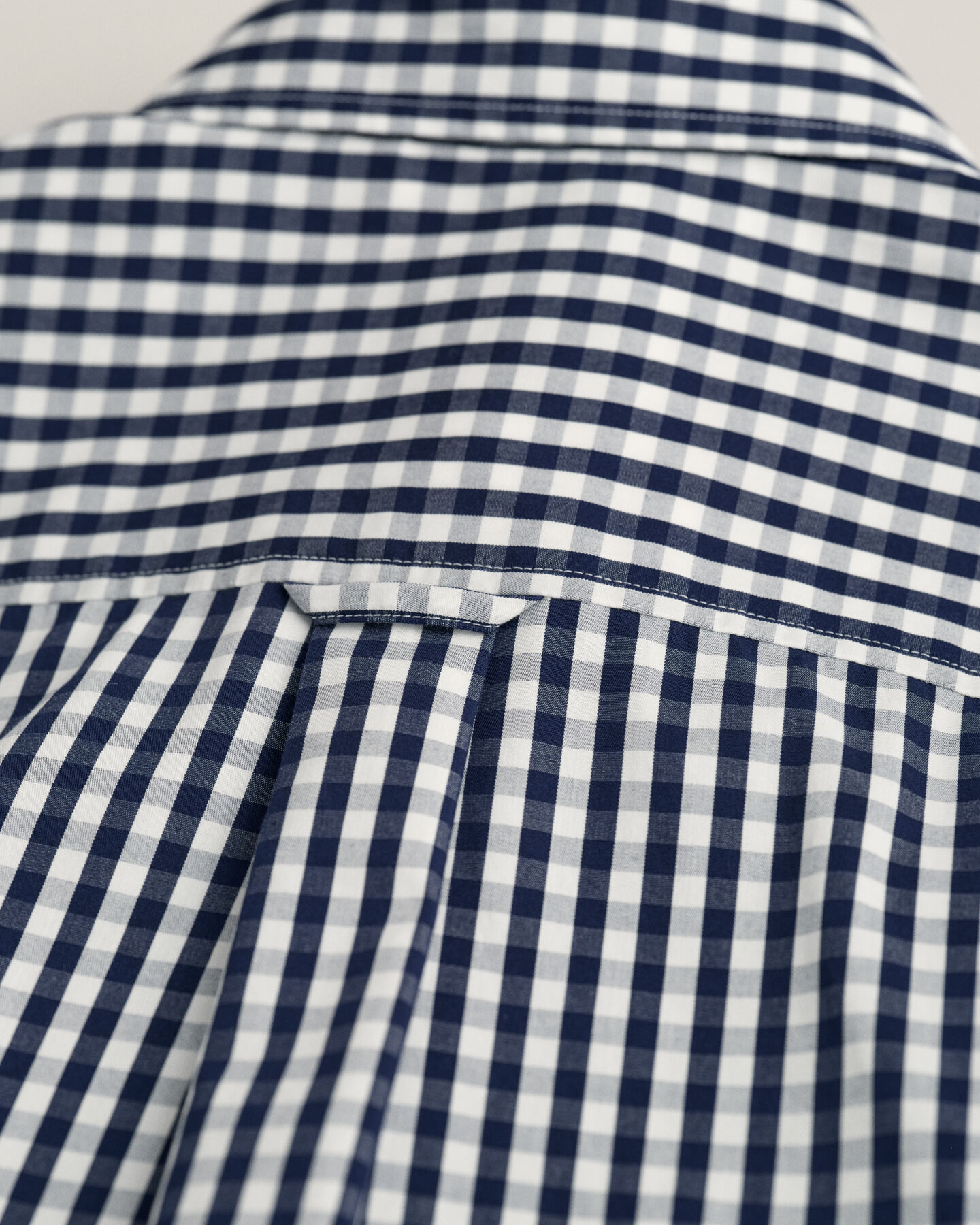 Camisa em popelina gingham regular fit