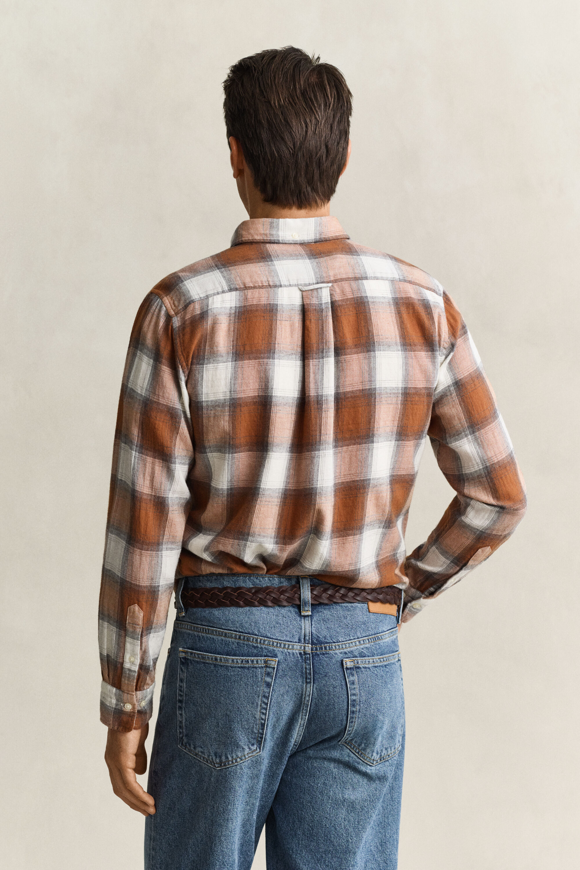 Camisa de flanela Windblown com padrão de xadrez
