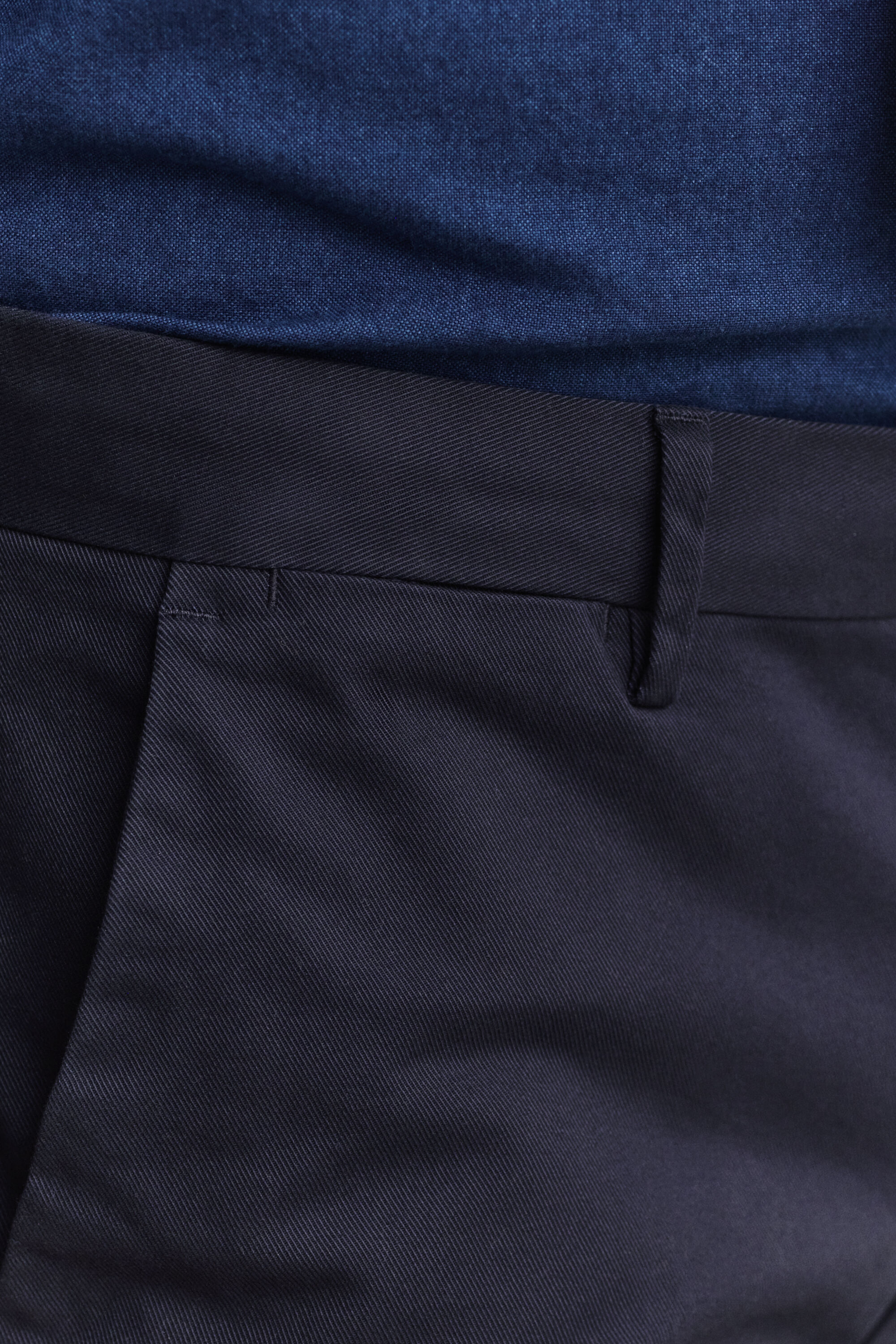 Calças chino elegantes slim fit