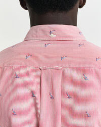 Camisa Fil Coupé Sailing regular fit