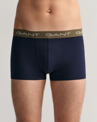 Caixa de presente com pack de três boxers com estampado Foulard