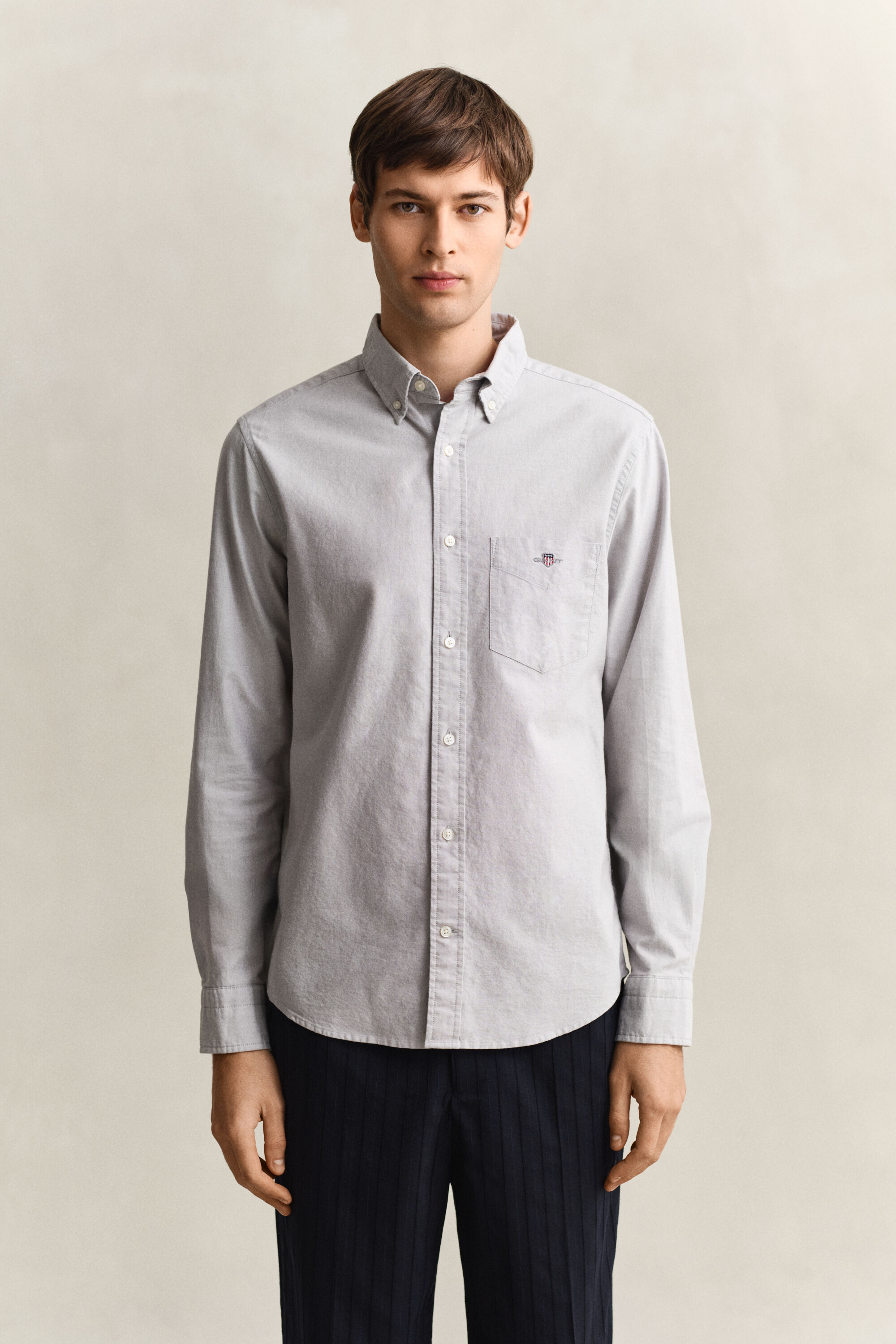 Camisa Oxford clássica regular fit