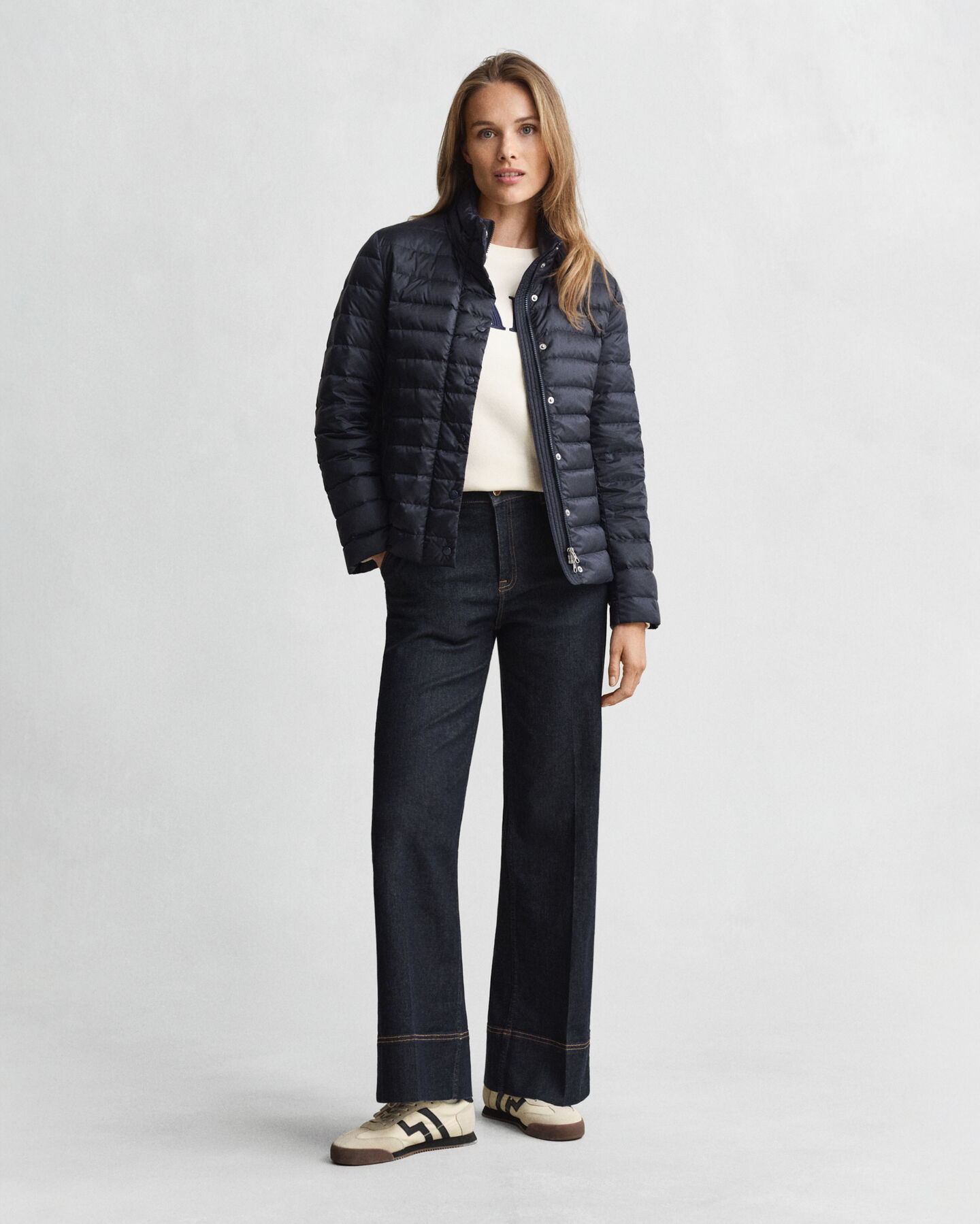 Blusão de penas leve