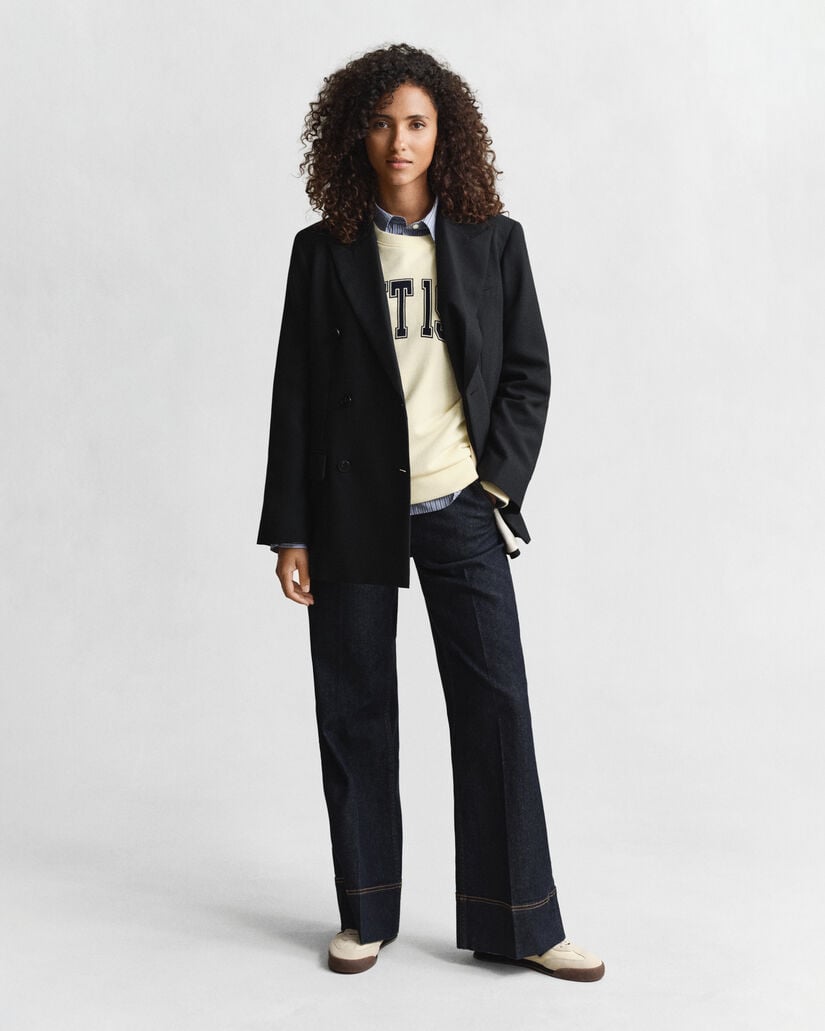 Sweatshirt com decote redondo Graphic