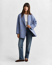 Casaco de marinheiro com detalhes cosidos à mão