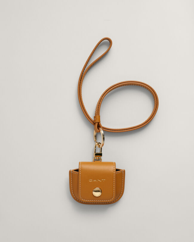 Bolsa de usar ao pescoço em pele