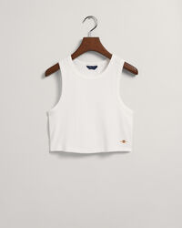 Top curto sem mangas Teen Girls