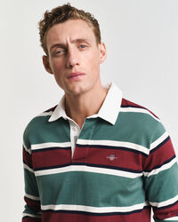 Heavy Rugger às riscas com fios tingidos