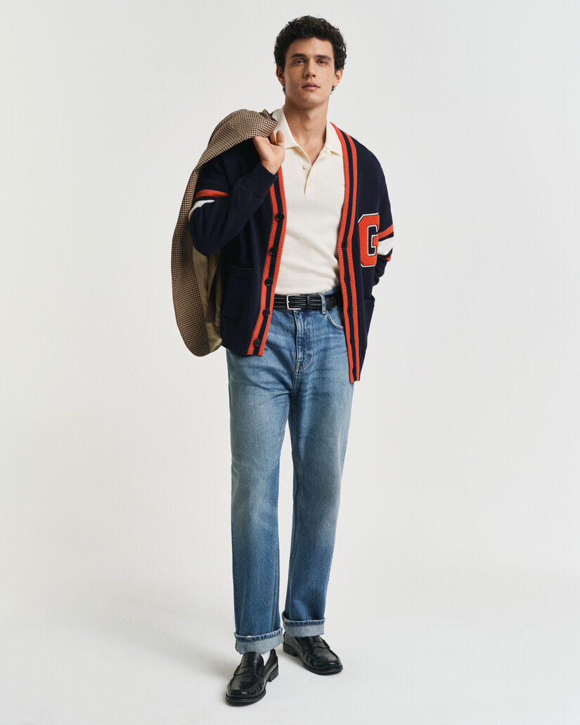 Polo em algod&atilde;o Textured