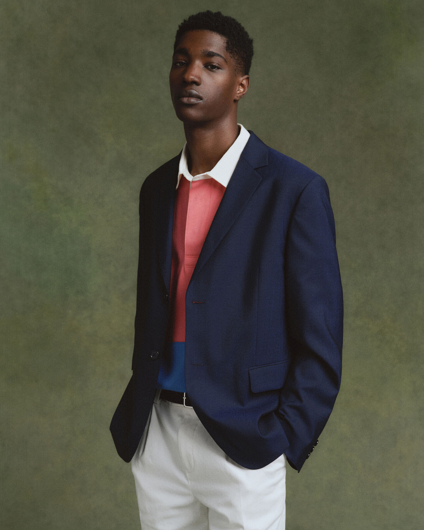 Blazer em lã Hopsack