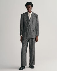 Blazer em tweed oversized