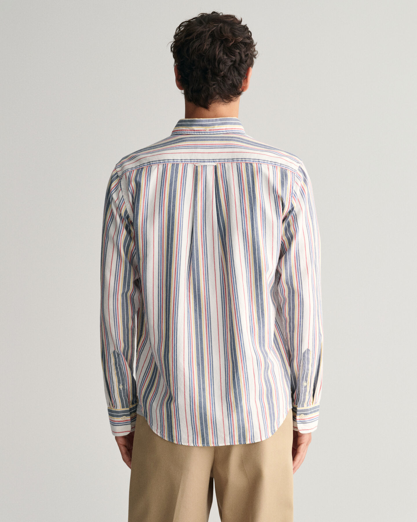 Camisa Oxford Archive às riscas regular fit 