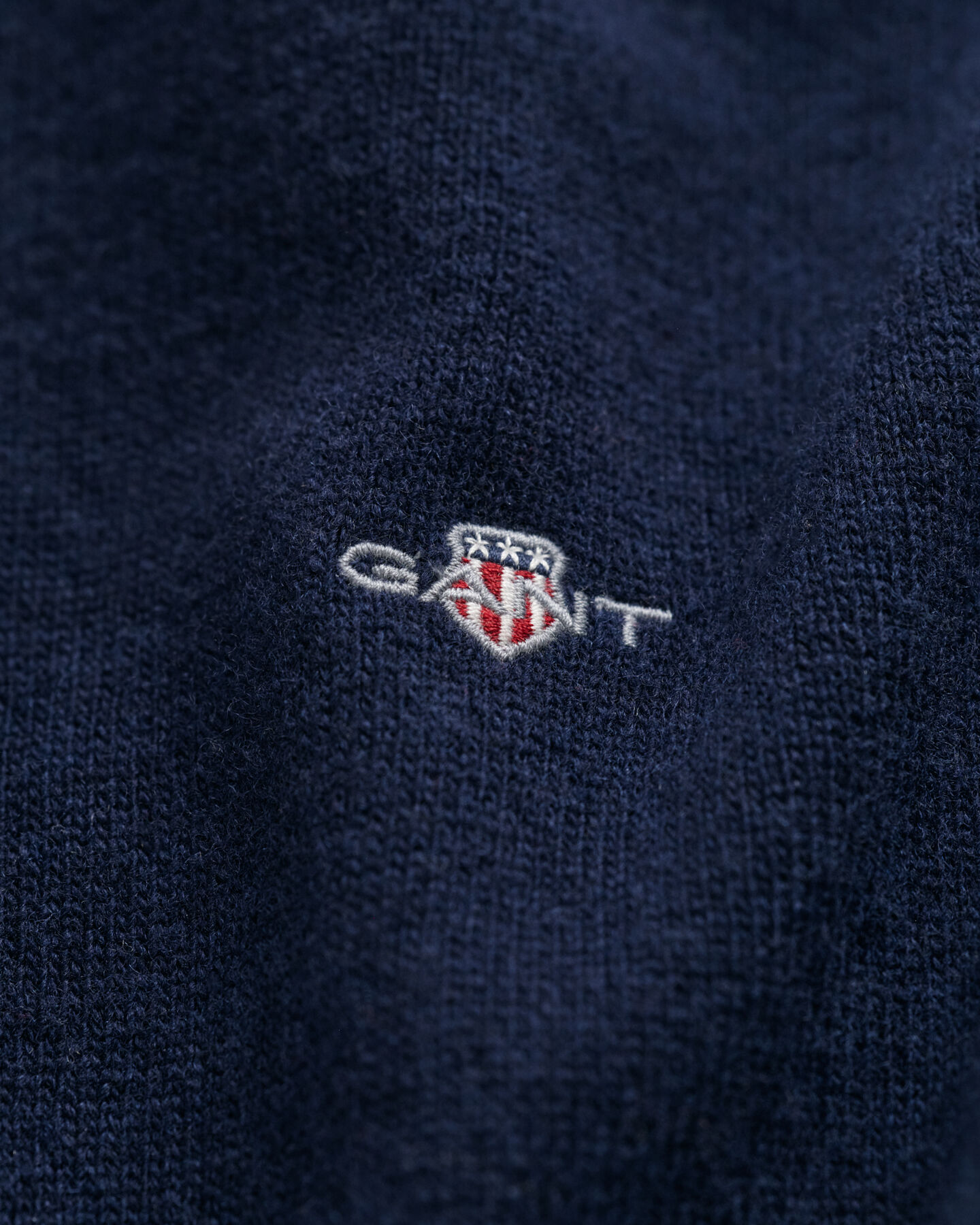 Camisola de malha com decote redondo em l&atilde; Shield Teens