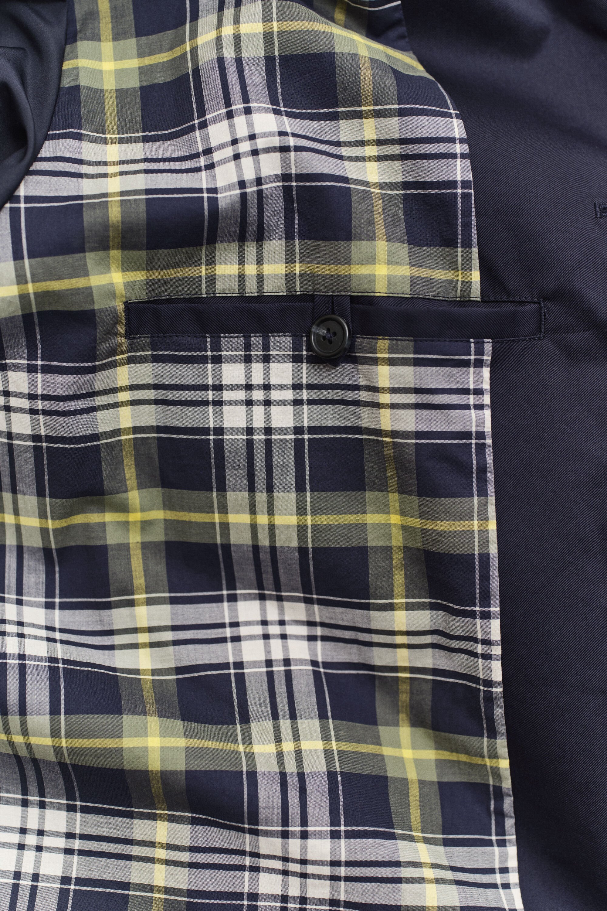 Gabardina em mistura de algodão