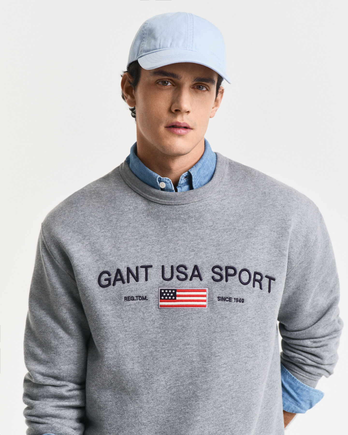 Boné em sarja de algodão Sunfaded