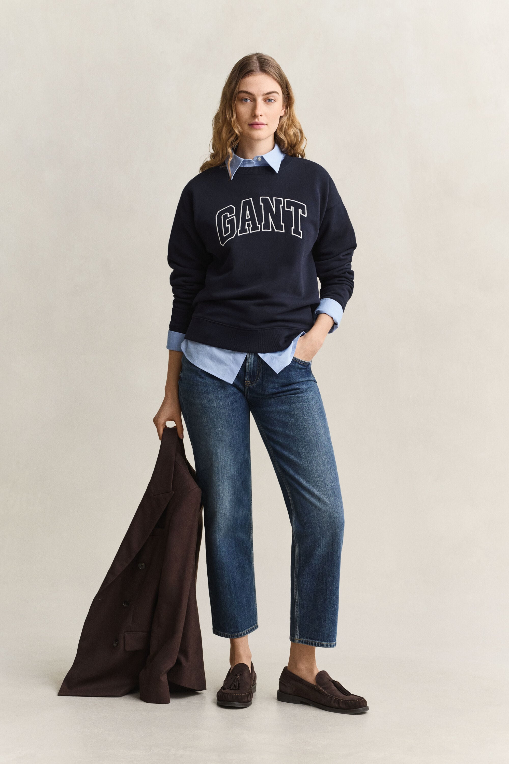 Sweatshirt com grafismo