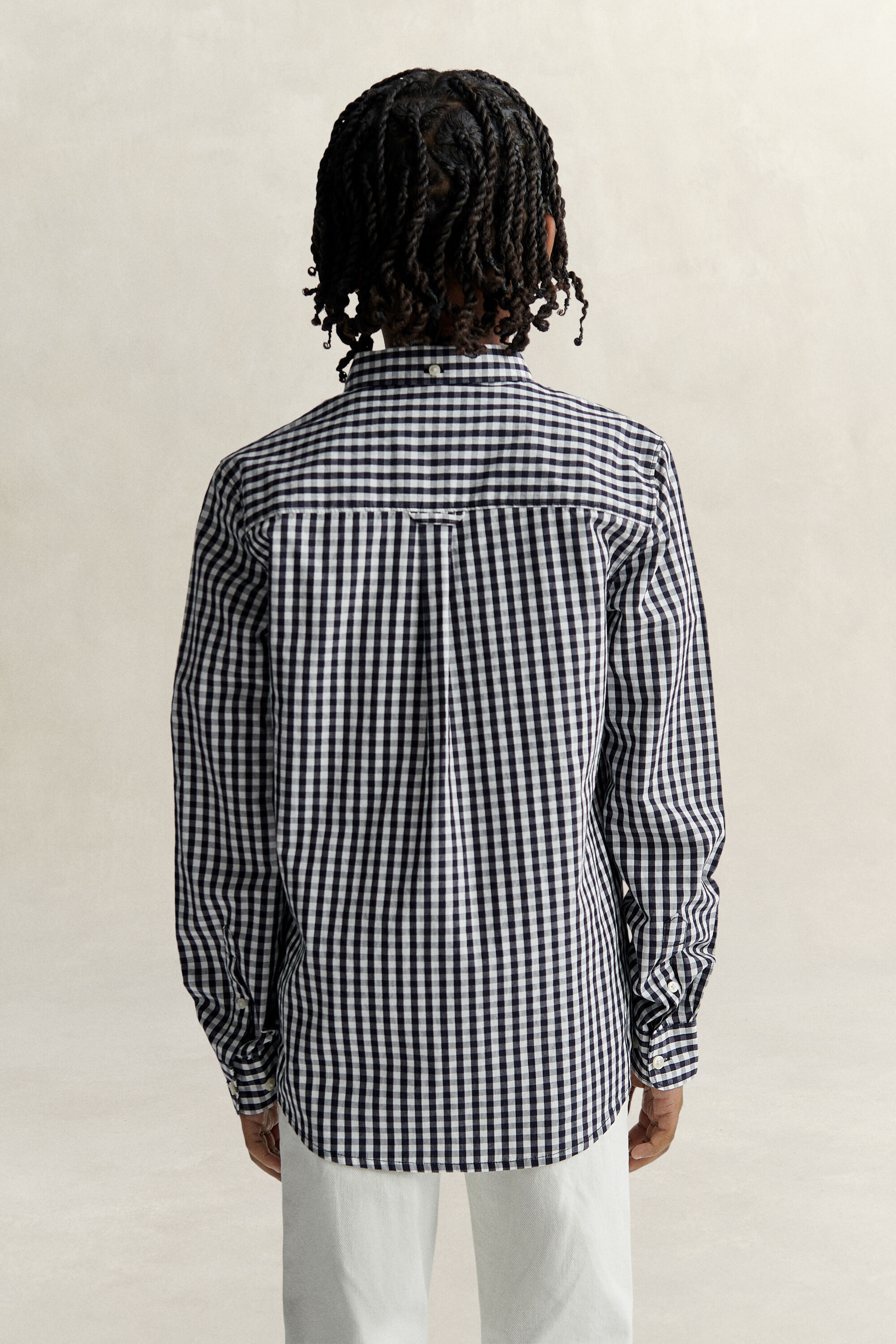 Camisa de popelina Gingham Teen Boys
