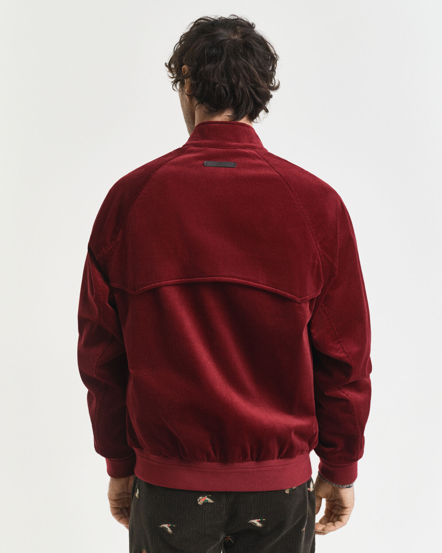 Casaco Harrington em bombazina