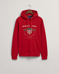 Sweatshirt com capuz Banner Shield