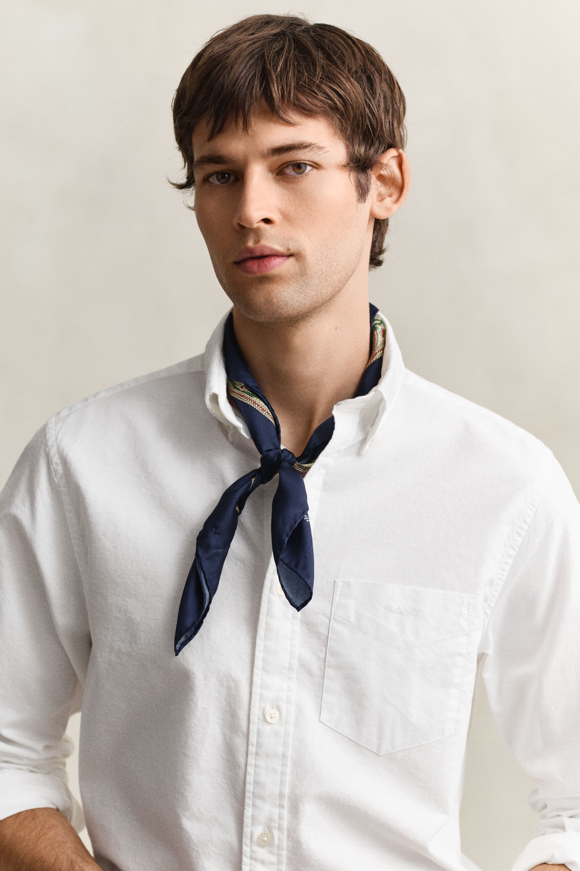 Camisa Oxford Dobby Classic