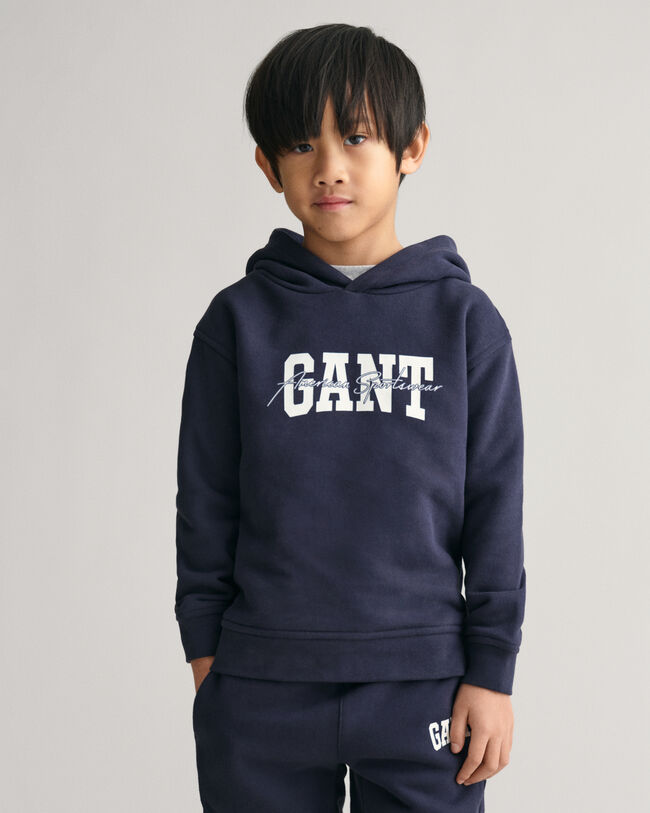 Sweatshirt com capuz GANT Arch Script Kids