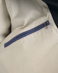 Casaco Windcheater de algodão