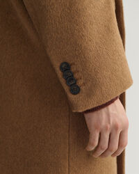 Sobretudo em lã oversized