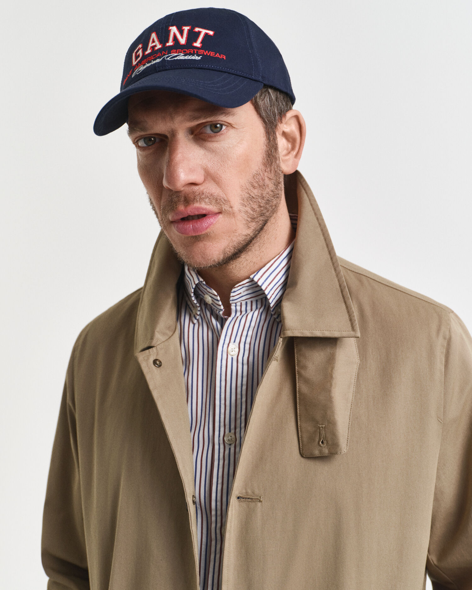 Gabardina de algodão