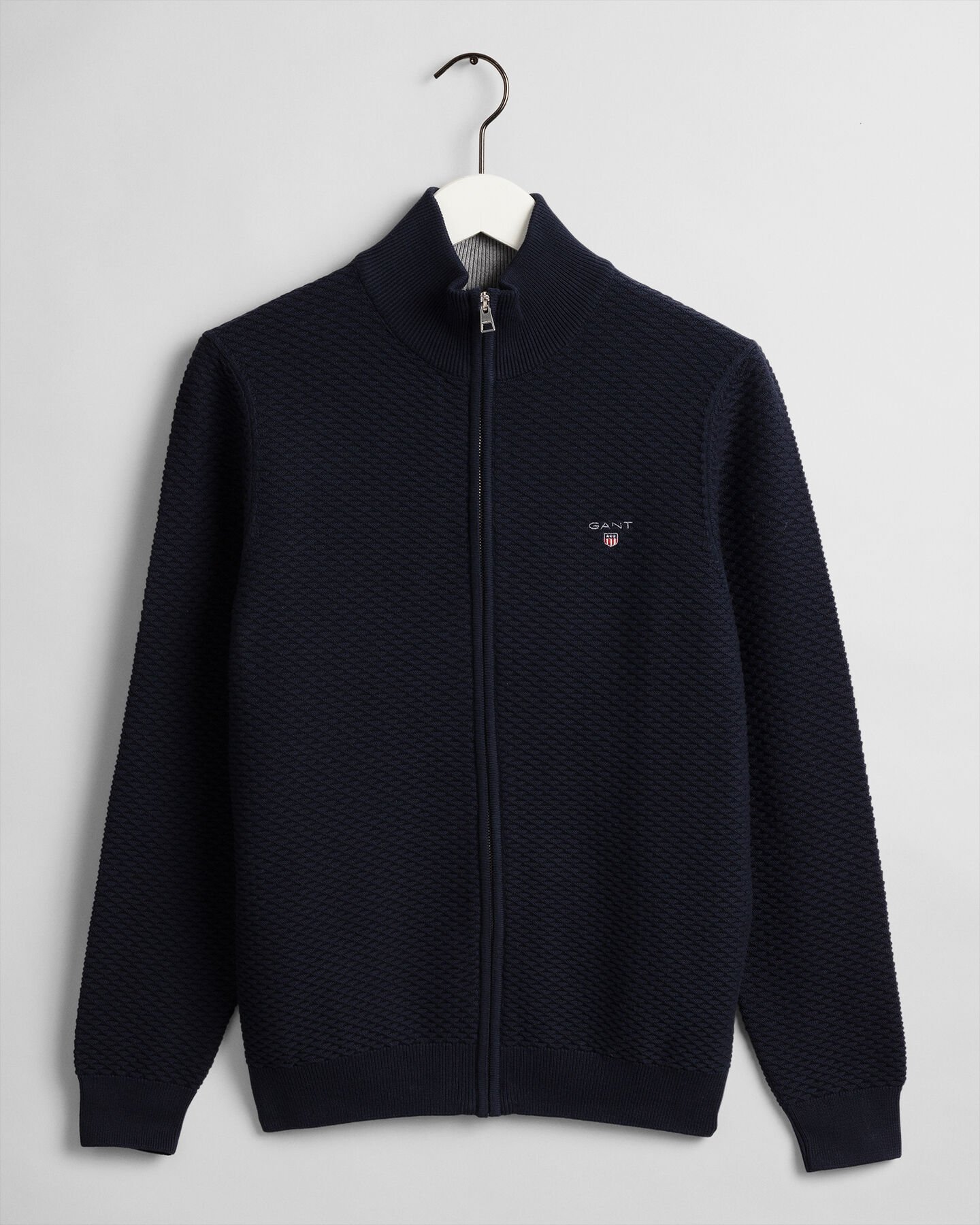 Casaco com fecho de correr Triangle Texture