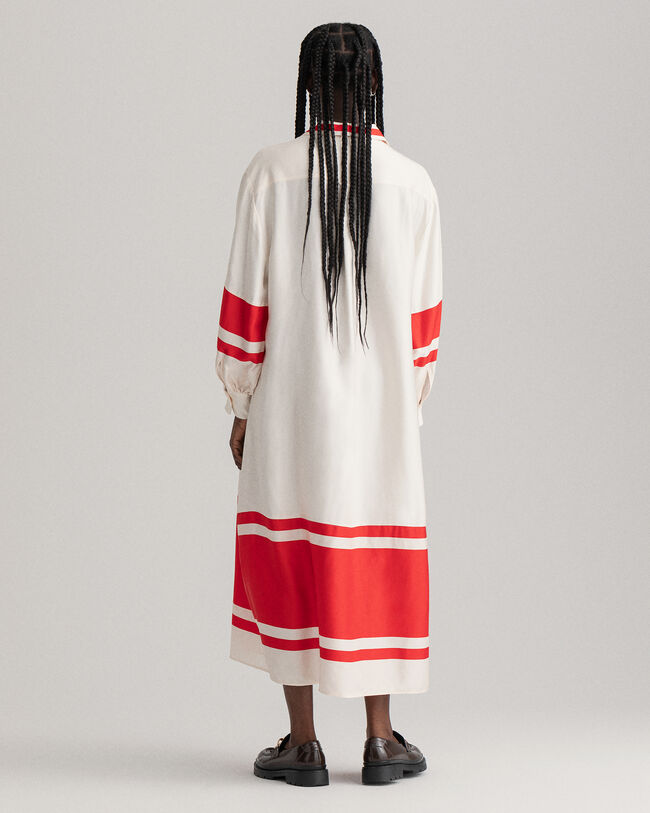 Vestido às riscas Detail