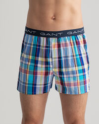 Pack de dois boxers Check & Oxford