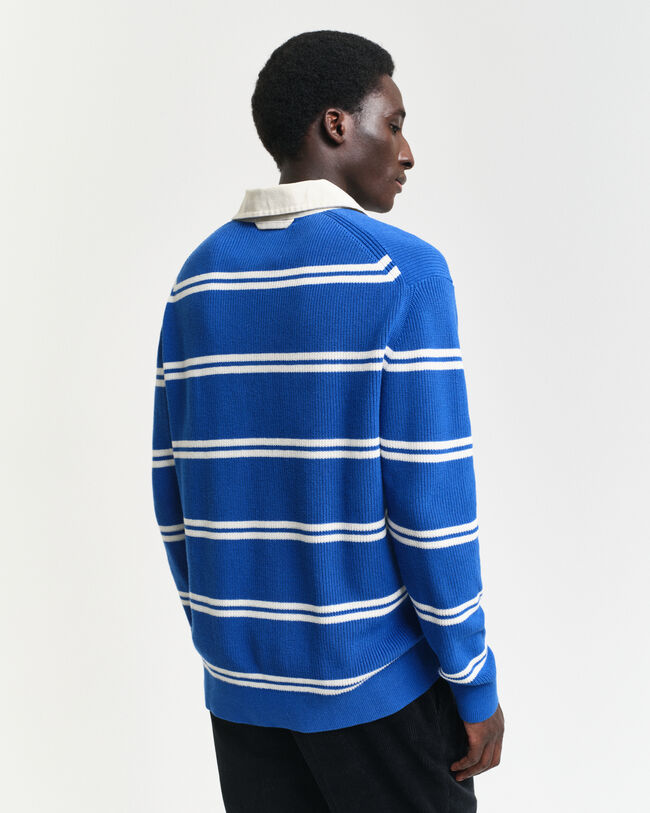 Rugger em algodão canelado